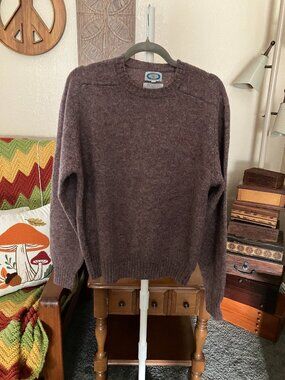 Vintage 90’s Men’s Sz. L Granby Club 100% Shetland Virgin Wool Sweater
